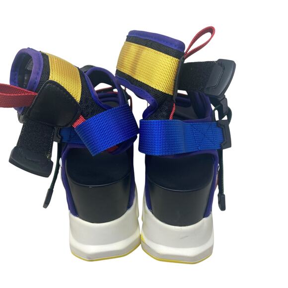 Anthony Wang Mulberry 01 Platform Sandals Multicolored - Picture 11 of 12